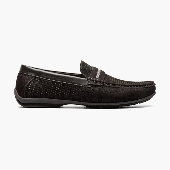 Stacy Adams Corby Moc Toe Saddle Slip On Loafer Size 10.5 Never Worn - Picture 2 of 4